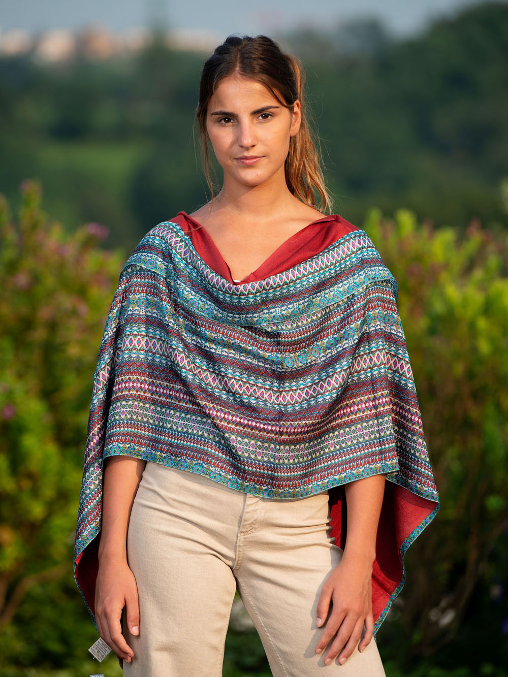 Double silk foulard ASK84CD