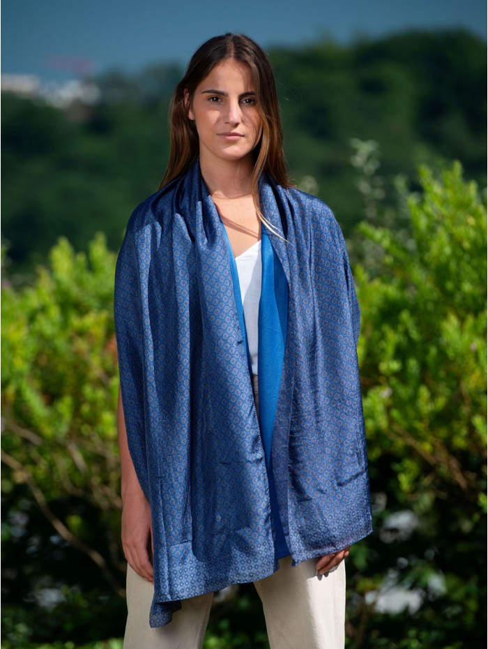 Foulard double en soie ASK78CDB