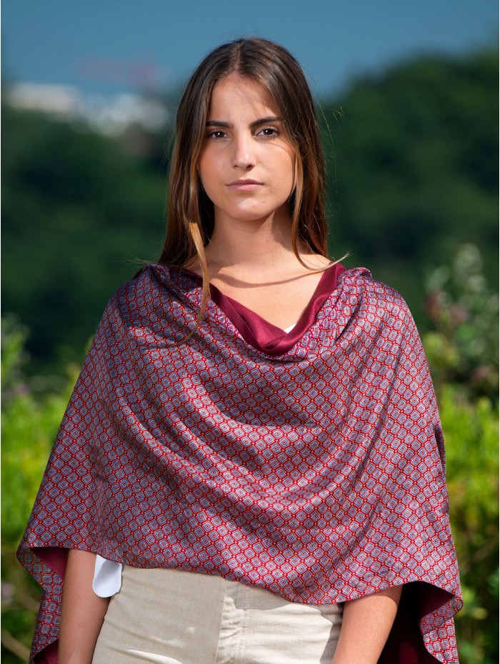 Foulard double en soie ASK78CDB