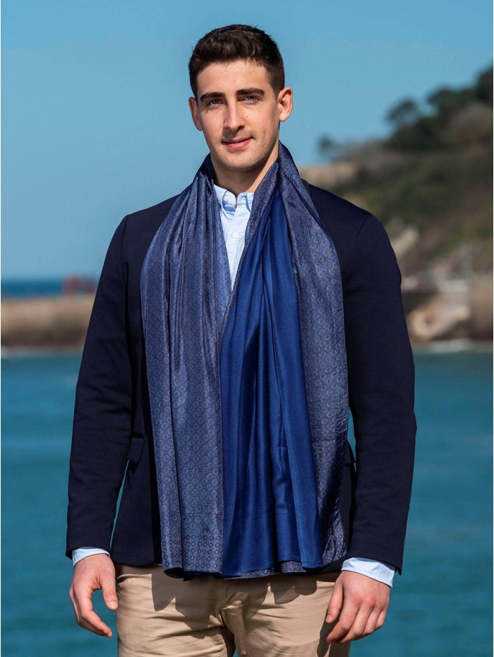 Foulard double en soie ASK78CDB