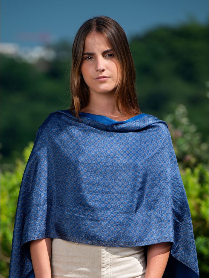 Fular de seda doble ASK78CDB