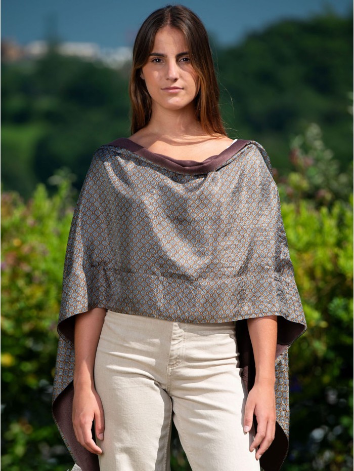 Foulard double en soie ASK78CDB