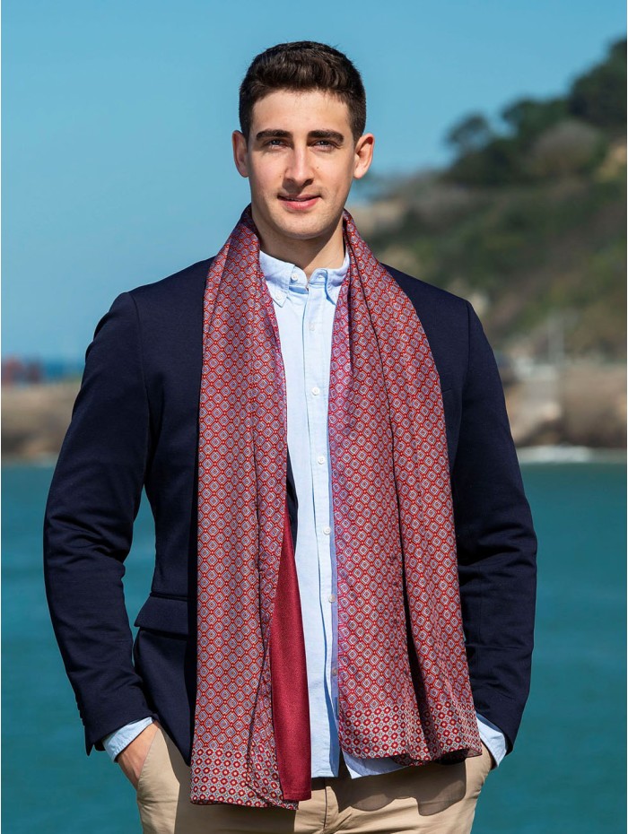Double silk foulard ASK78CDB