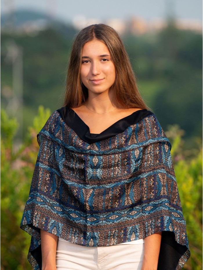 Foulard double en soie ASK121CD