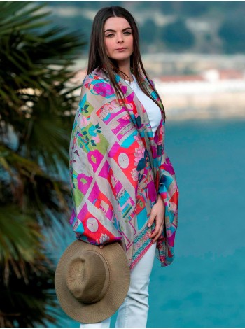 Silk foulard ASK187C