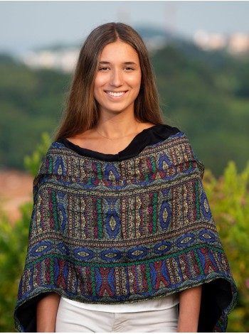 Foulard double en soie ASK121CD