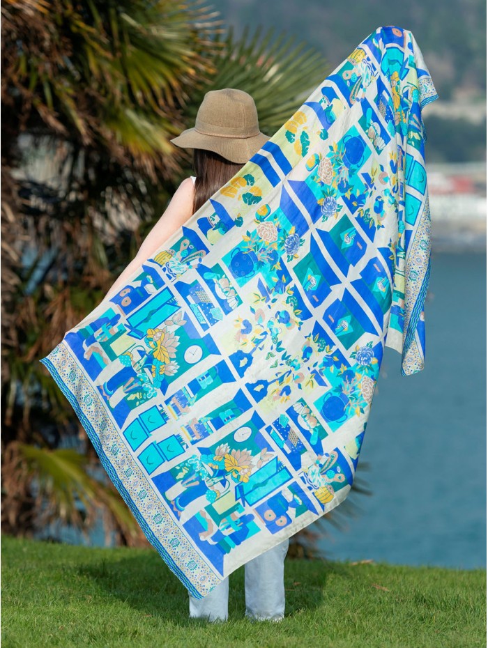 Foulard en soie ASK187C