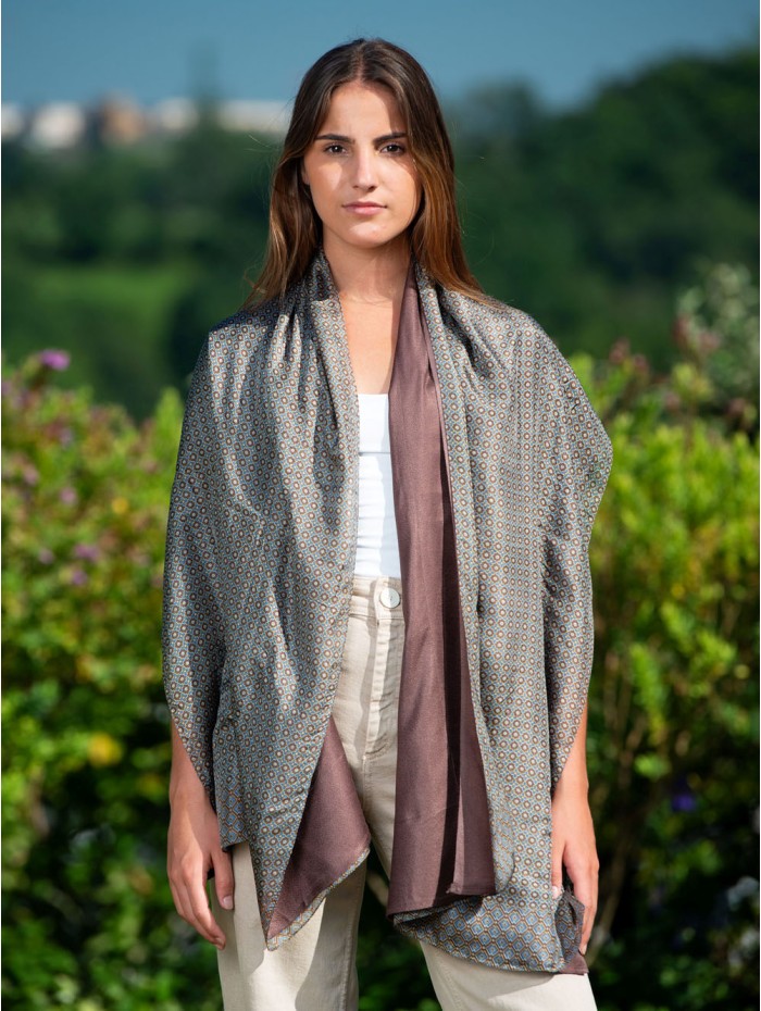 Double silk foulard ASK78CDA