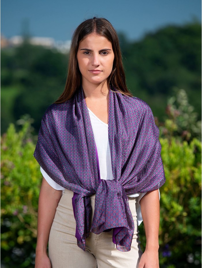 Double silk foulard ASK78CDA