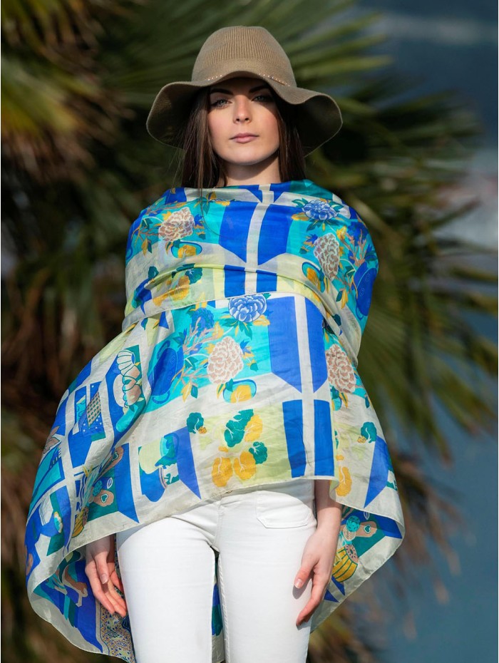 Foulard en soie ASK187C