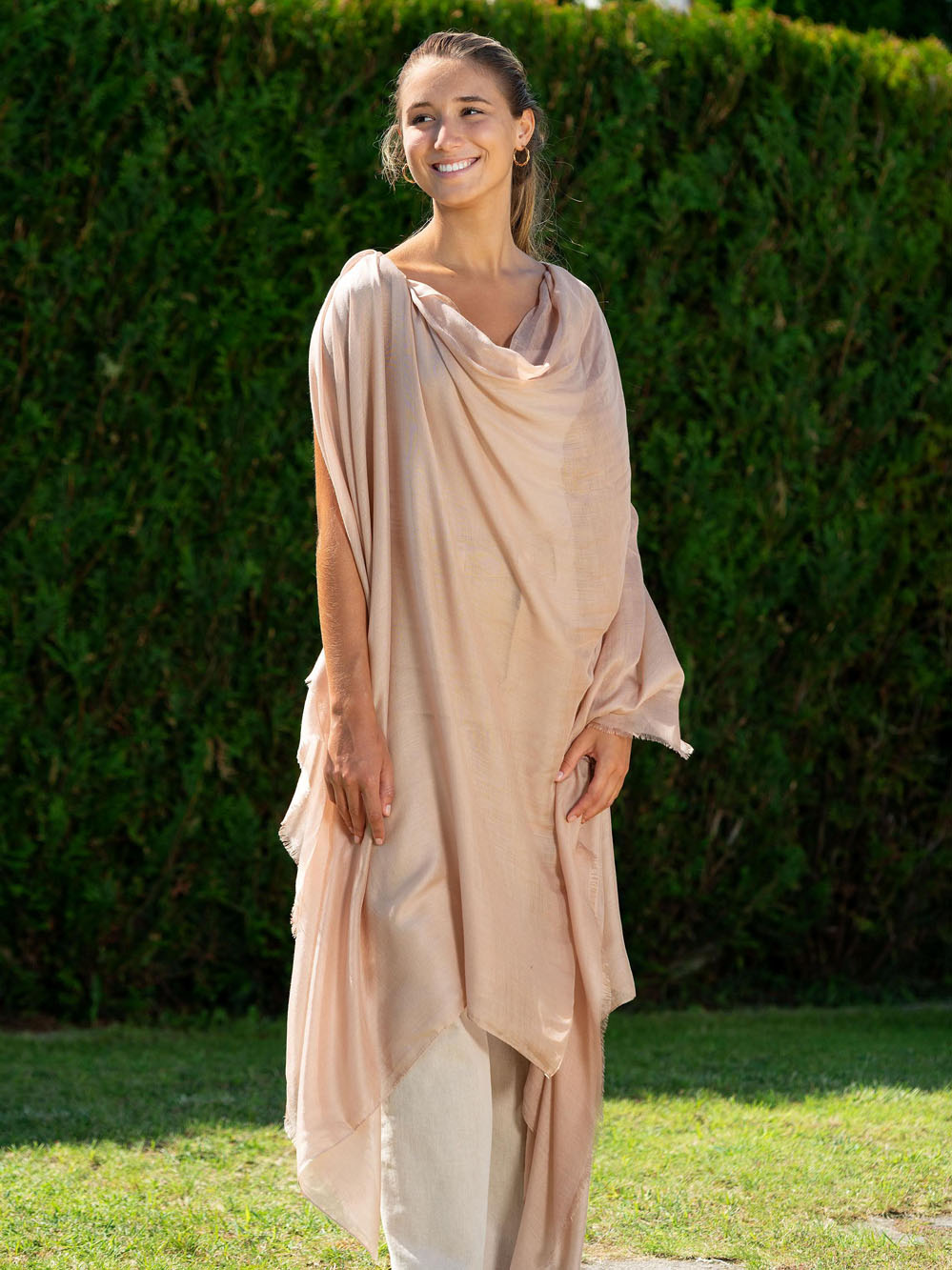 Foulard uni modal AMDBEIGED