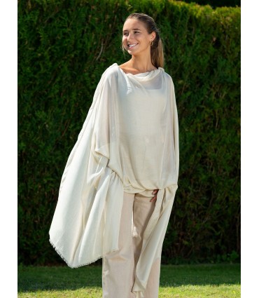 Plain modal scarf AMDBEIGEL