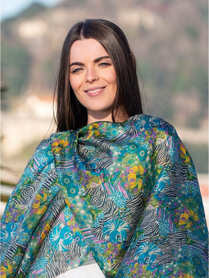 Foulard en soie ASK189C