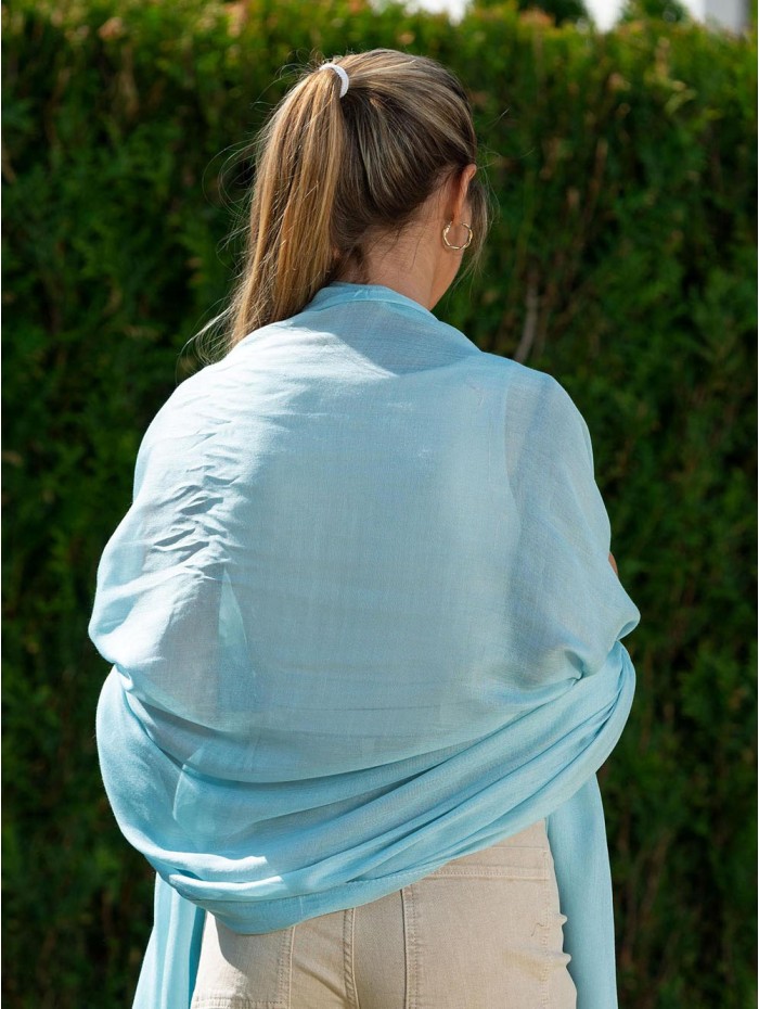 Plain modal scarf AMDBMILK