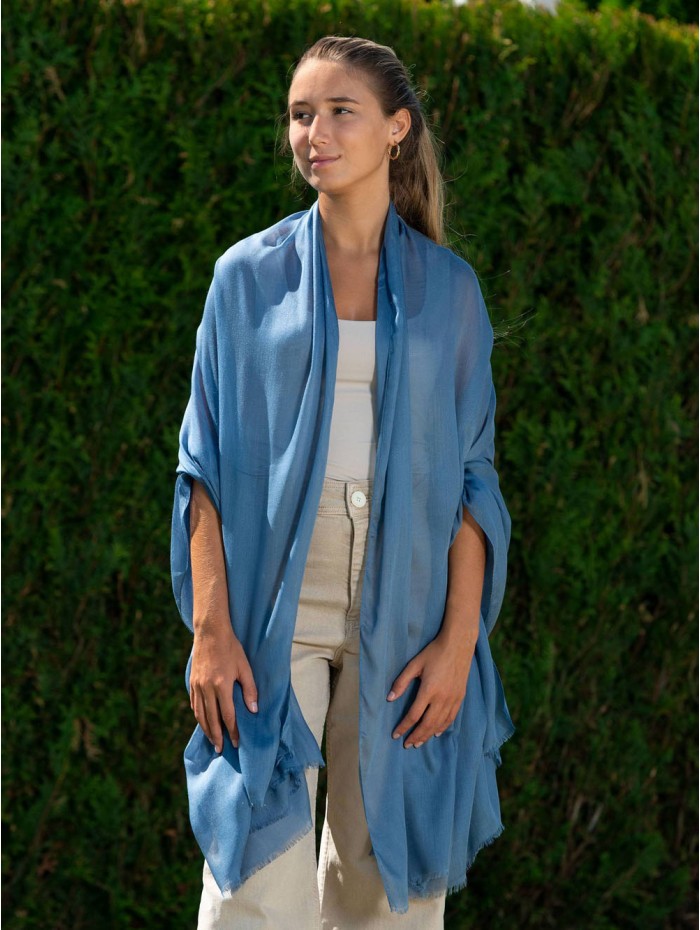 Plain modal scarf AMDBMOON