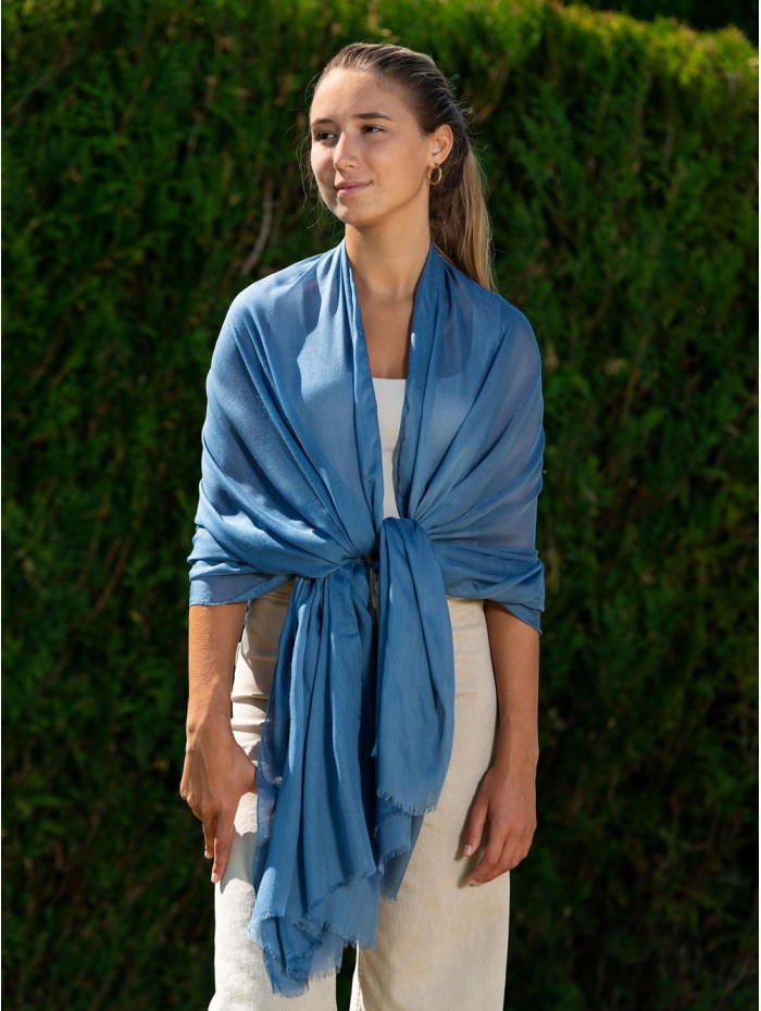 Plain modal scarf AMDBMOON