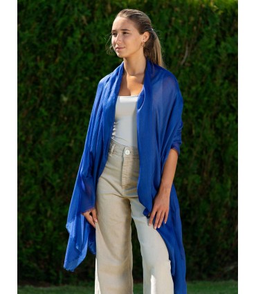 Plain modal scarf AMDBNAVY