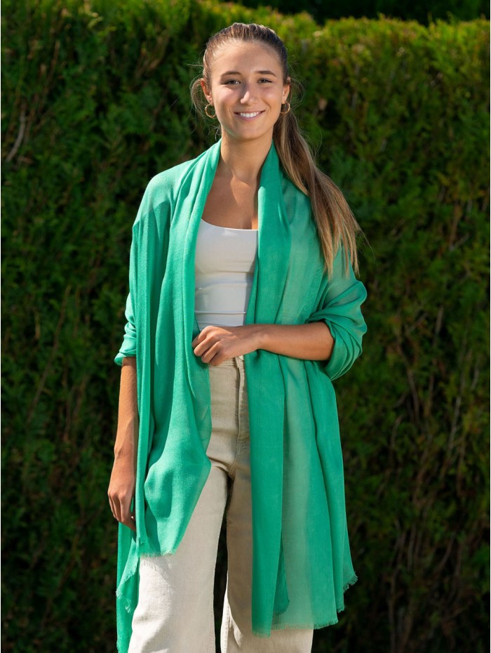 Plain modal scarf AMDGREENM