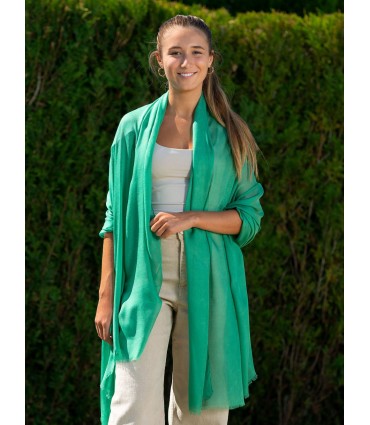 Plain modal scarf AMDGREENM
