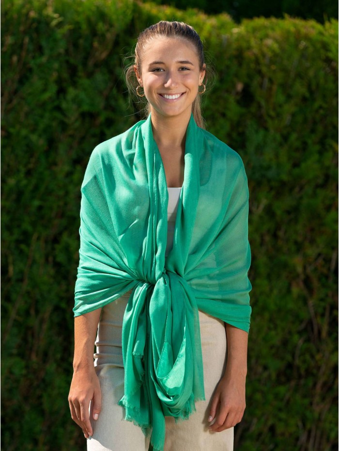 Modal plain shawl AMDGREENM