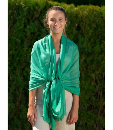 Plain modal scarf AMDGREENM