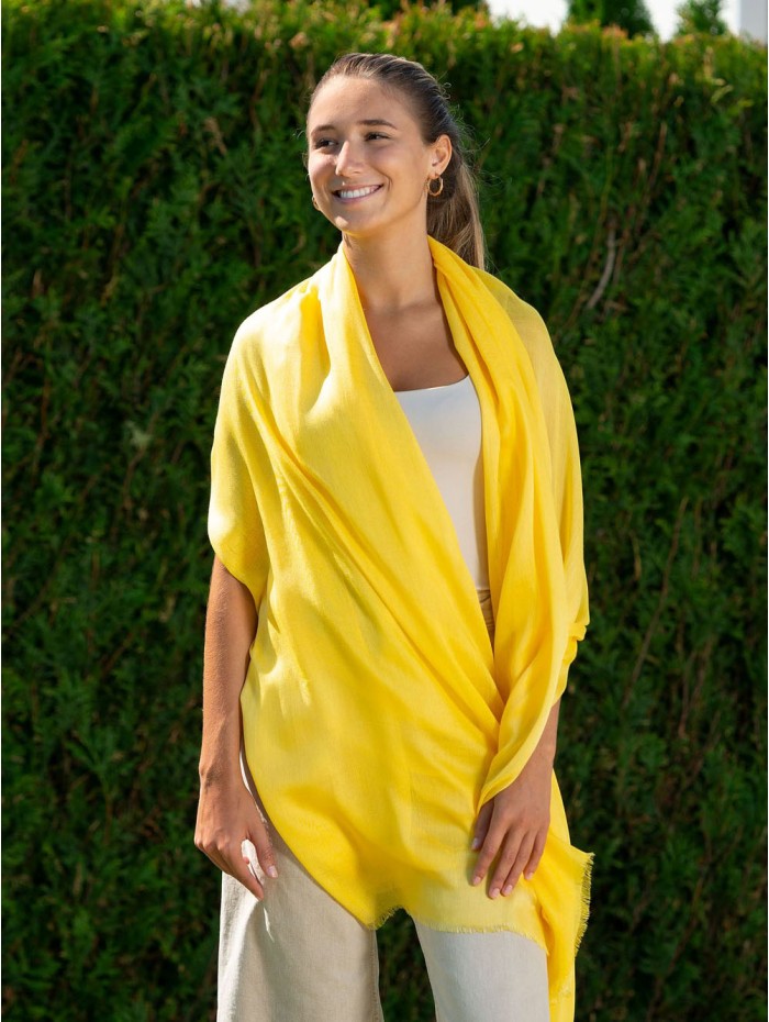 Plain modal scarf AMDLEMON