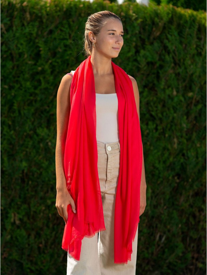 Plain modal scarf AMDRED