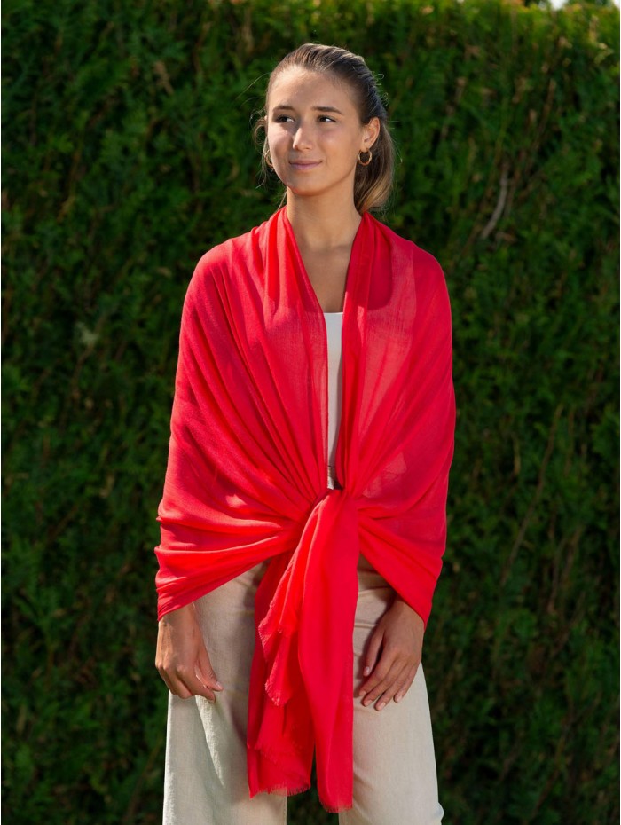 Plain modal scarf AMDRED