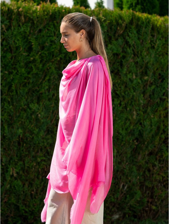 Modal plain shawl AMDROSEGIN