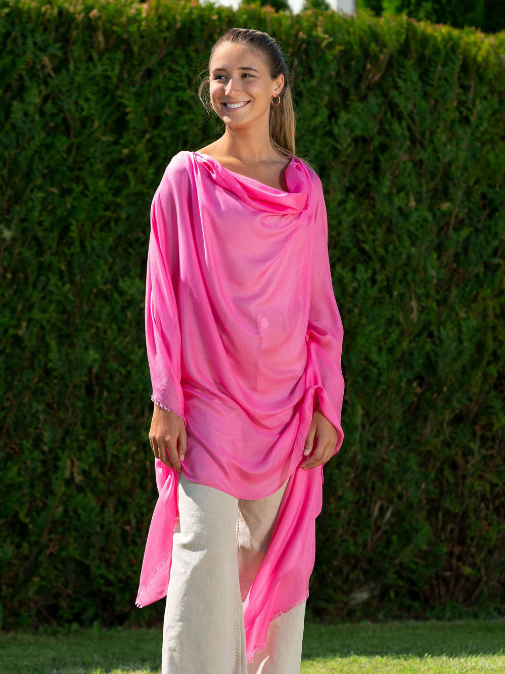 Plain modal scarf AMDROSEGIN