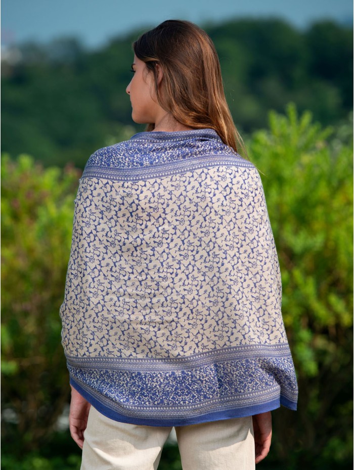 Wool and silk scarf ASW27F