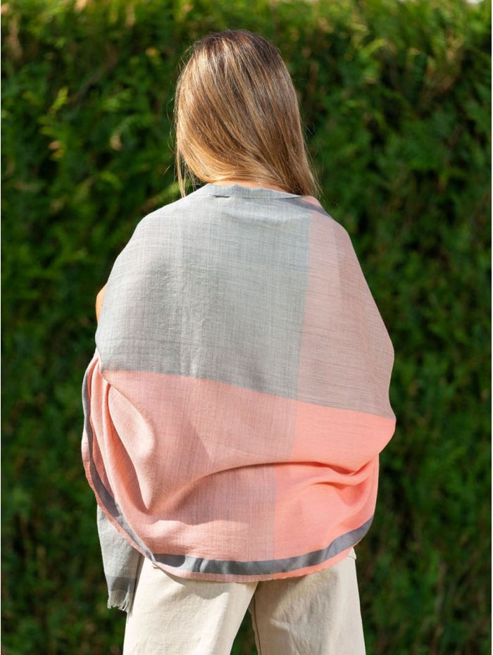 Wool and silk scarf ASW32F