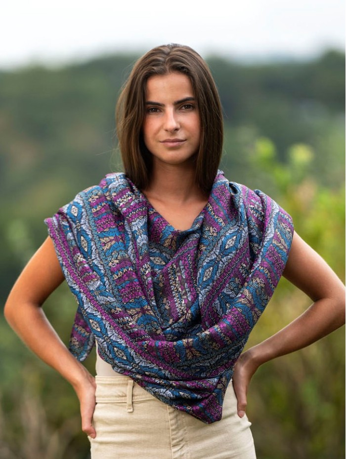 Foulard en soie ASK121C