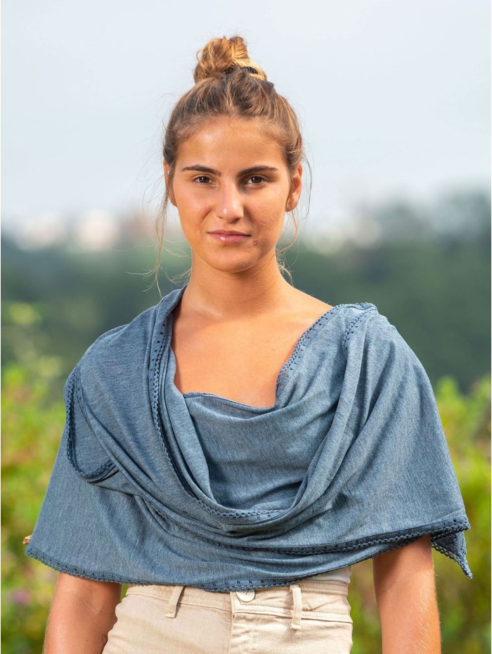 Viscose foulard RIZ37F