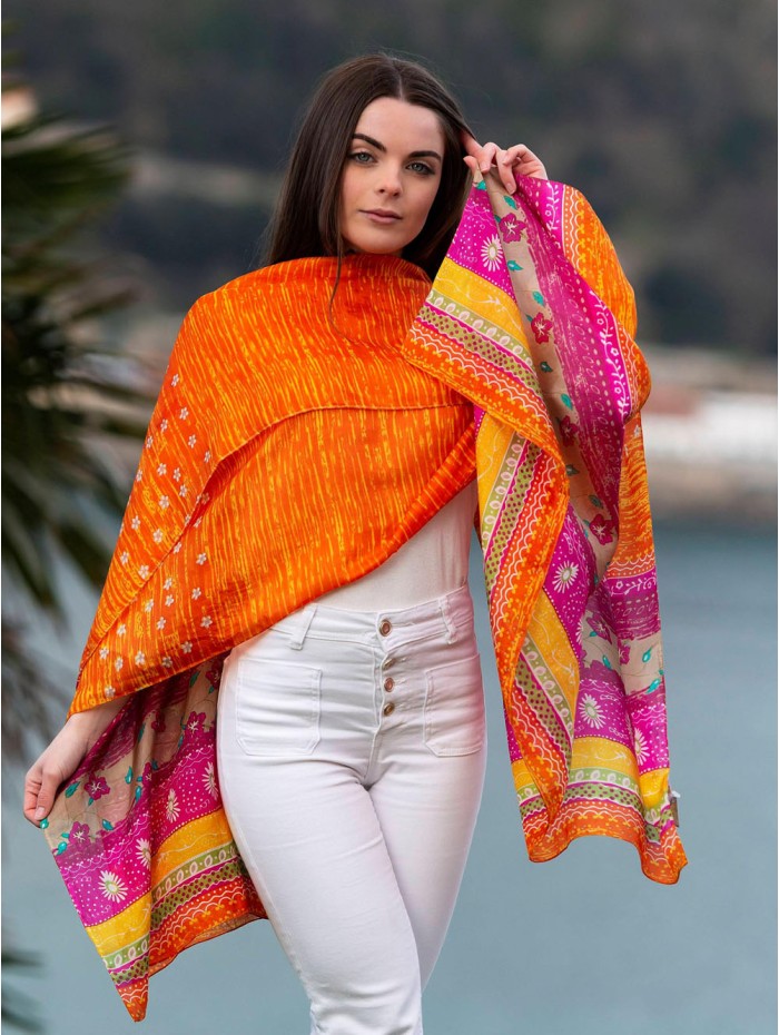 Foulard en soie CHE21CA