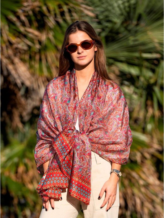 Foulard en soie ASK81C