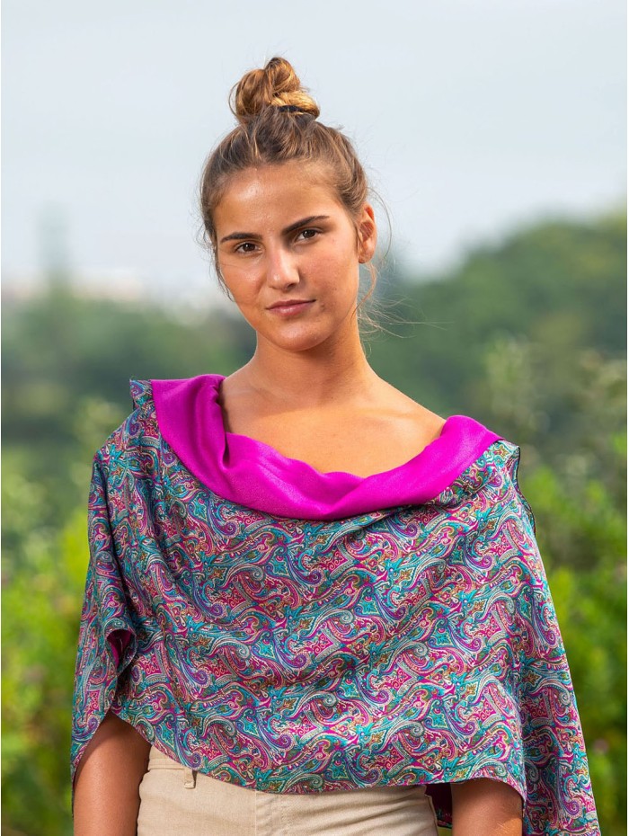 Double silk foulard ASK81CD