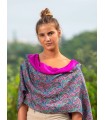 Foulard double en soie ASK81CD