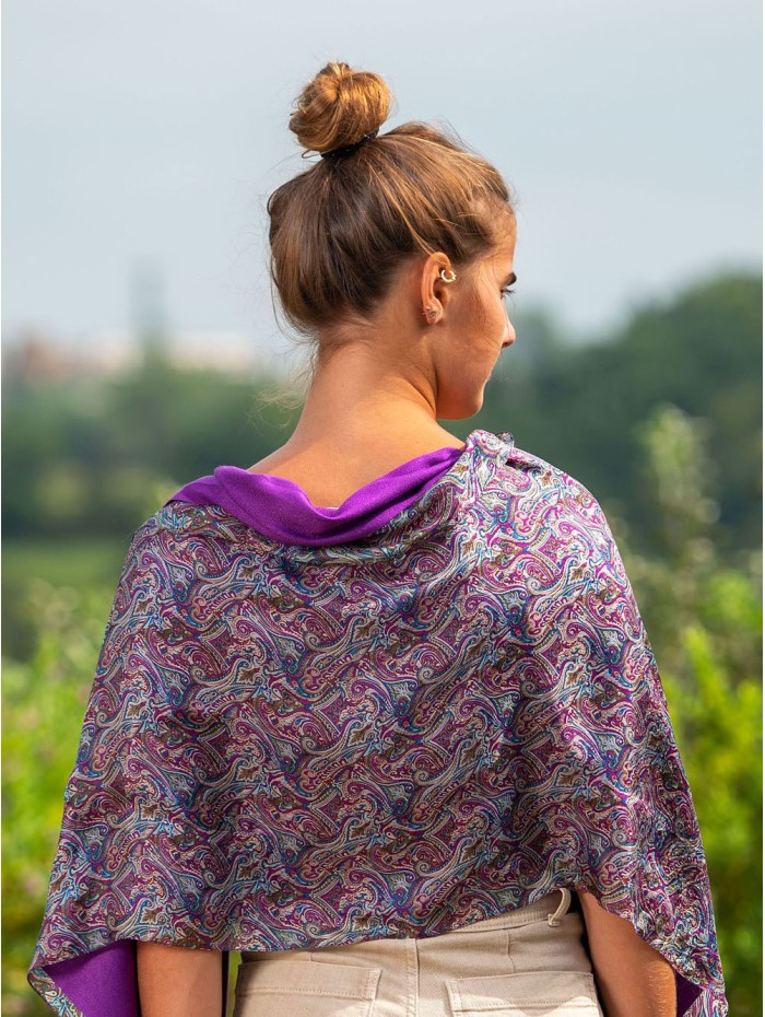 Double silk foulard ASK81CD