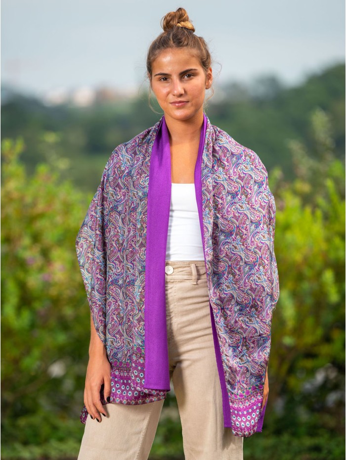 Double silk foulard ASK81CD