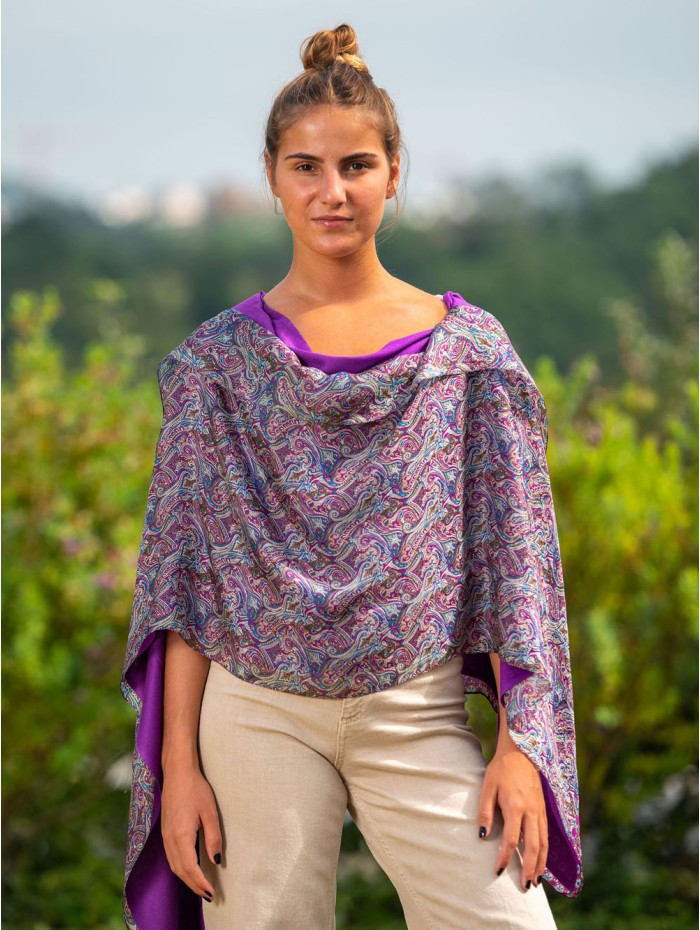 Double silk foulard ASK81CD