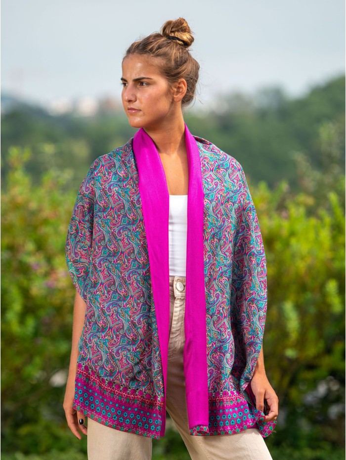 Double silk foulard ASK81CD