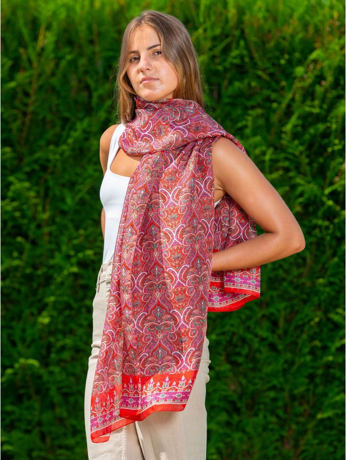 Silk foulard ATU343C