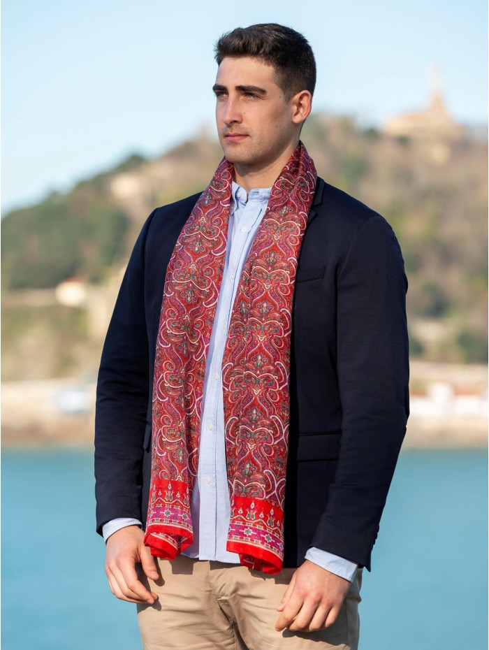 Silk foulard ATU343C