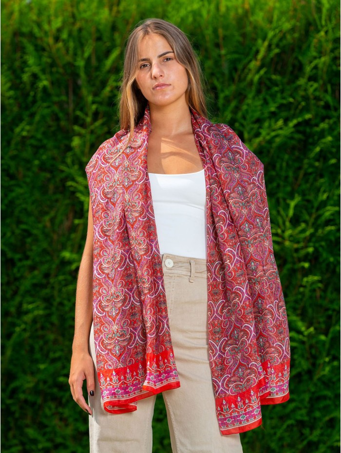 Silk foulard ATU343C