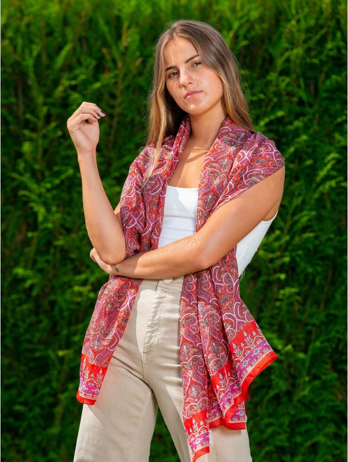 Silk foulard ATU343C