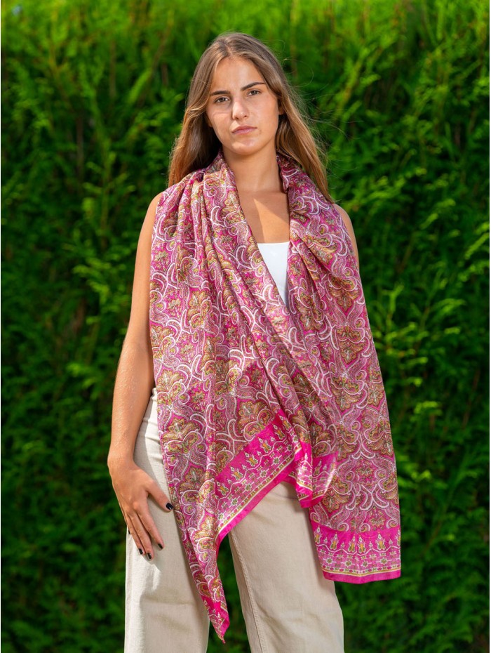 Silk foulard ATU343C
