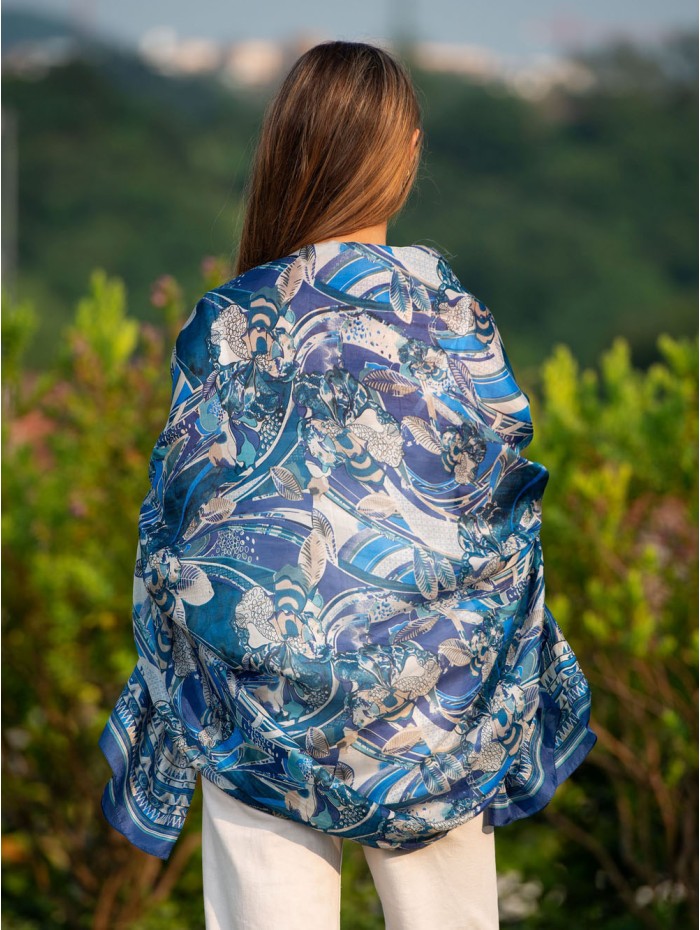 Foulard en soie ASK184C