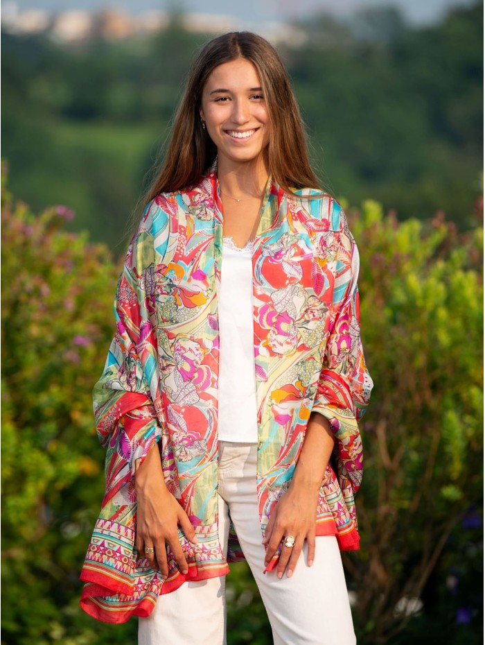 Foulard en soie ASK184C