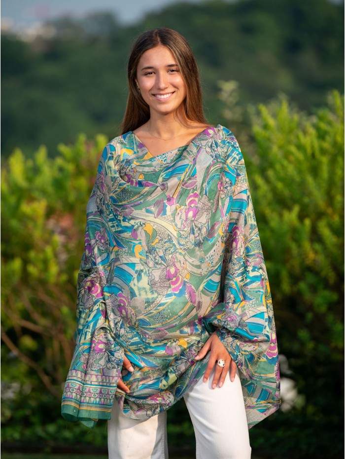 Foulard en soie ASK184C